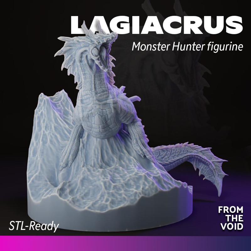 LAGIACRUS - Monster Hunter Figurine