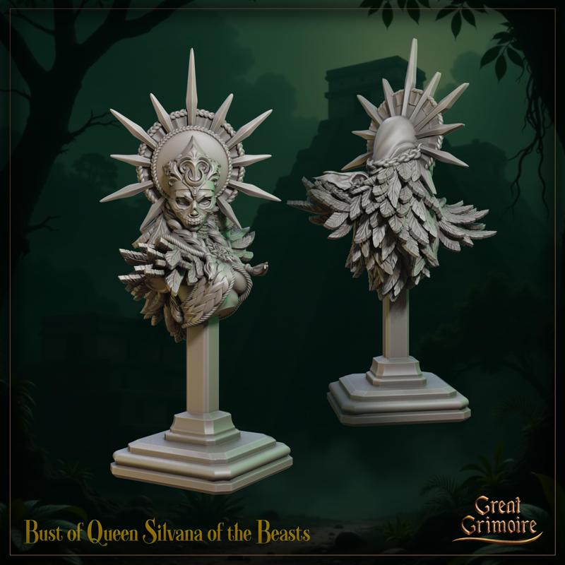 Bust of Queen Silvana of the Beasts