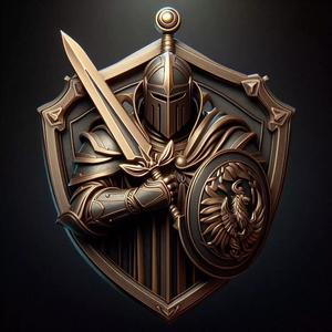 Knight Warrior Shield Emblem