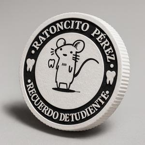 Moneda Ratón Pérez/Recuerdo diente caido