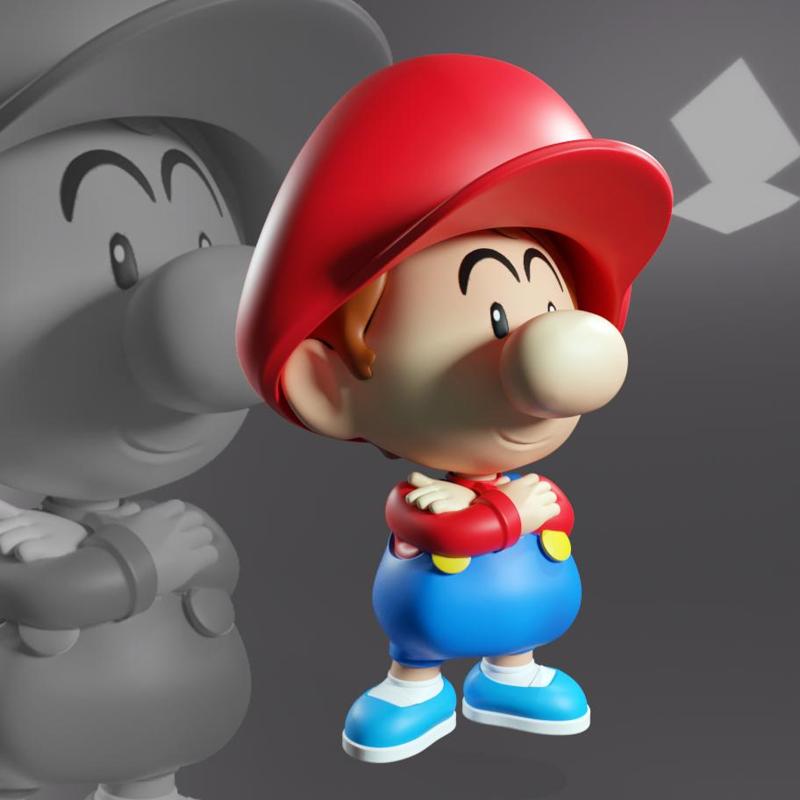 BABY MARIO - FANART