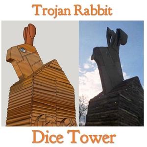 Trojan Rabbit Dice Tower