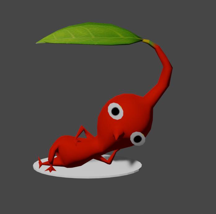 Pikmin laying down
