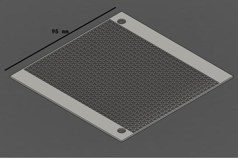 Anti-insect drainage grating