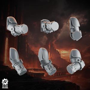 Emberforge arms SET2 - Fire lizards [Supported]
