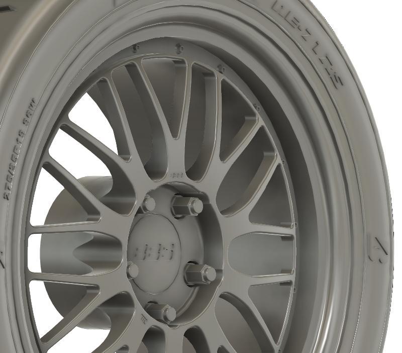 1/24 19x9 BBS LM wheels