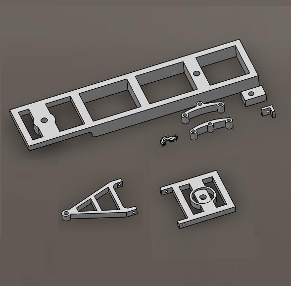 CHASSIS FOR SCALE TRUCK