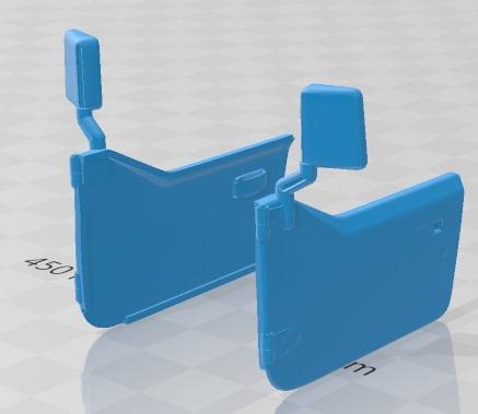 1987 Jeep Wrangler YJ - Printable Doors