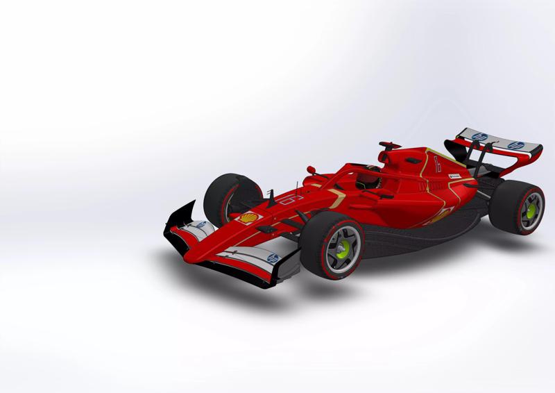 Ferrari F1 Full Car Model
