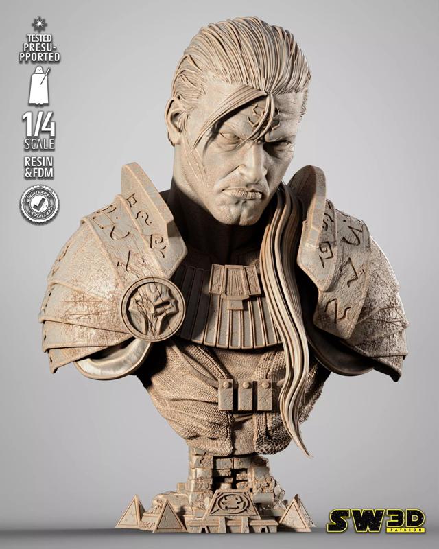 STAR WARS Exar Kun Portrait Bust