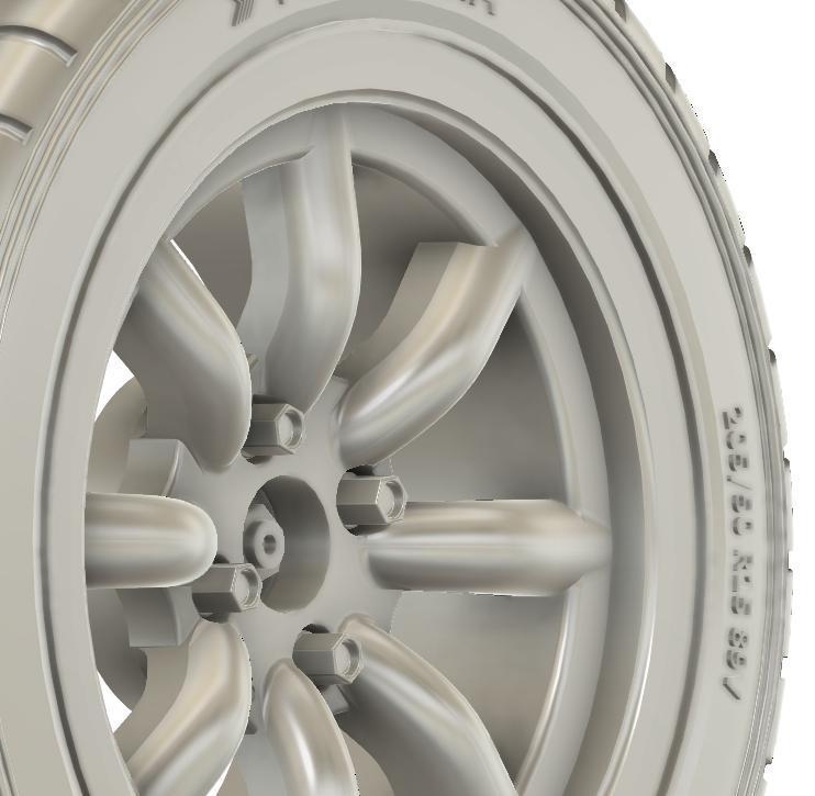 1/24 15x6.5 F8 (FR) Watanabe 8 Spoke wheels