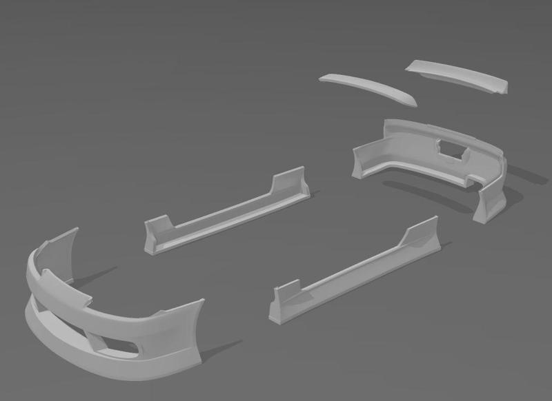 Nissan S15 BN SPort Kit 1/24