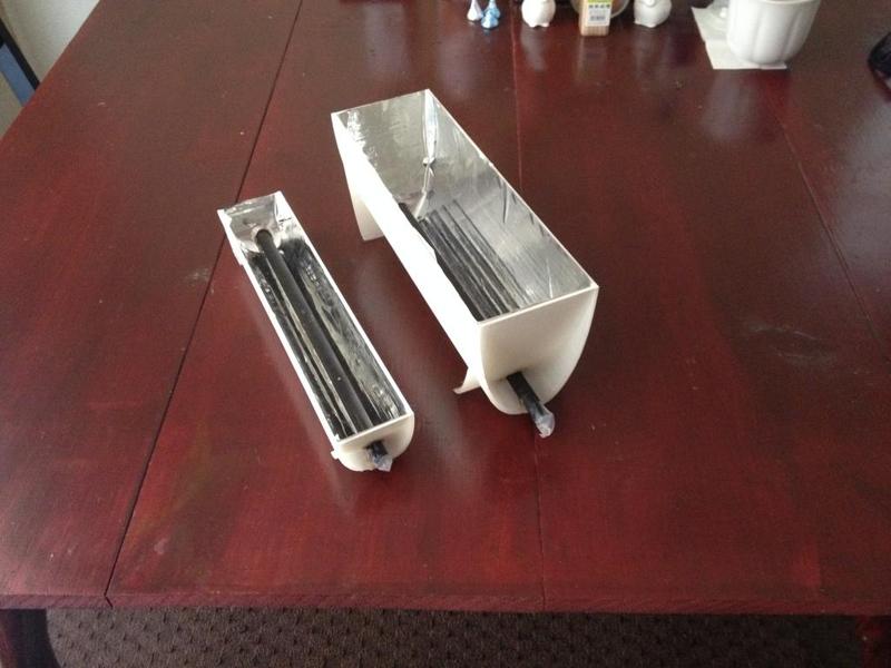 Trough Compound Parabolic Concentrator (CPC)