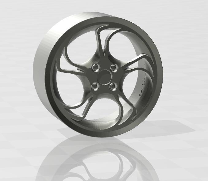 Binno Vintage Wheels for scale model 1/18 1/24 etc.