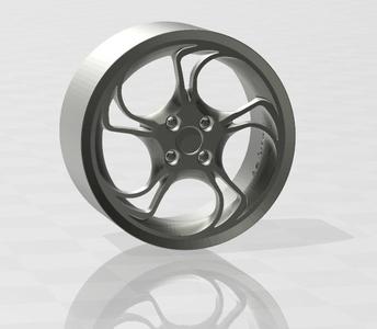 Binno Vintage Wheels for scale model 1/18 1/24 etc.