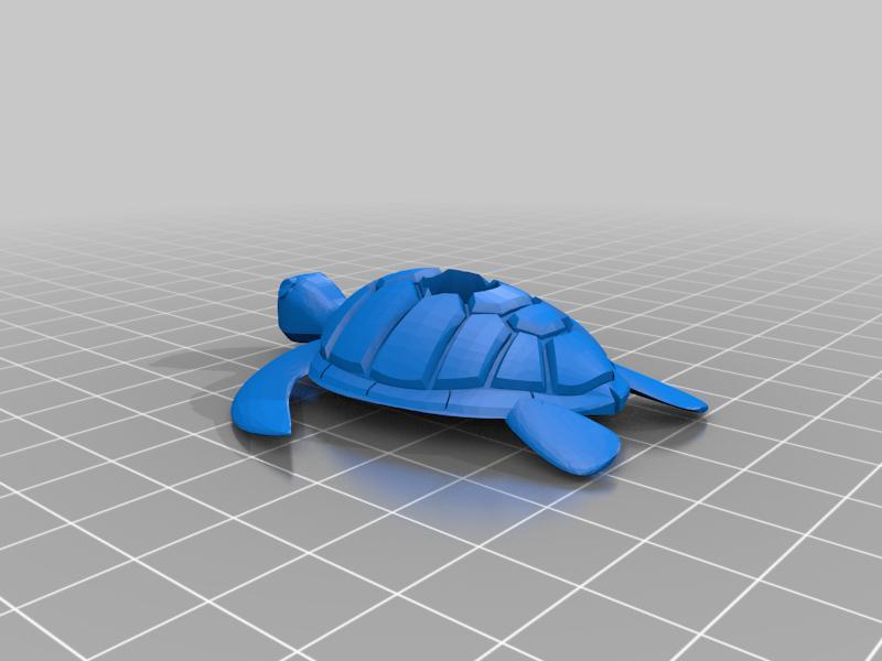 Turtle Straw Topper