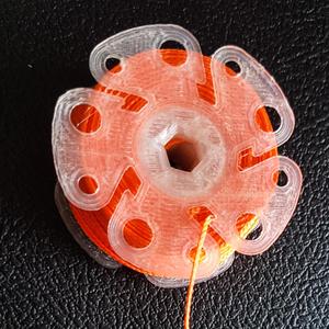 Spool for rope retrieval