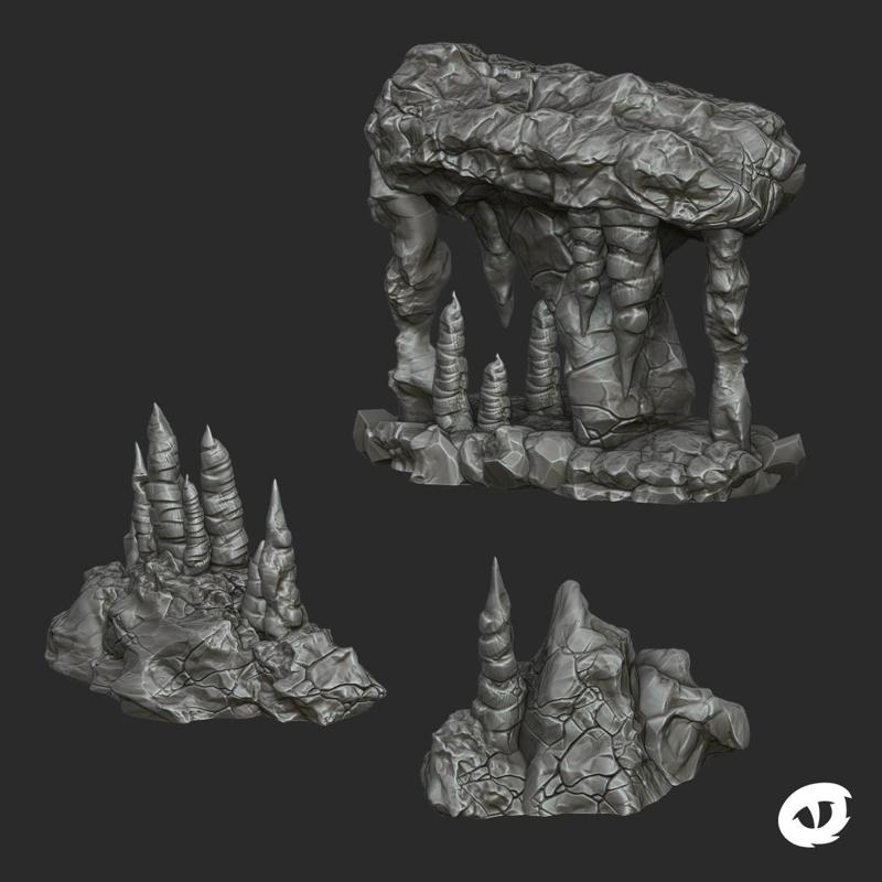 Cave Scatter Terrain