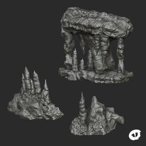 Cave Scatter Terrain