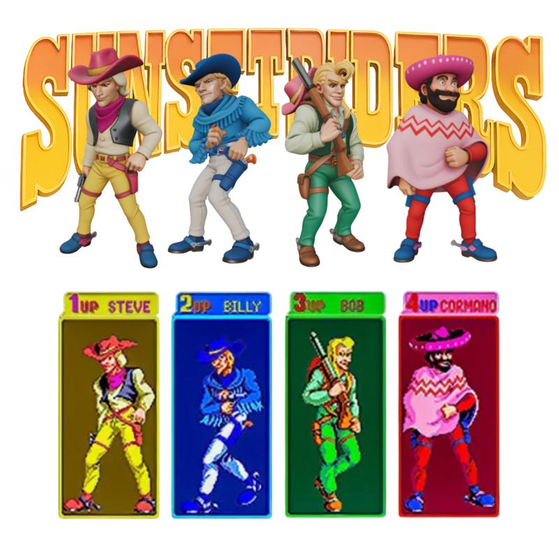 Sunset Riders - Complete pack + Enemy