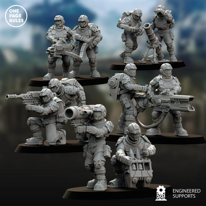 Weapon Teams - Human Defense Force