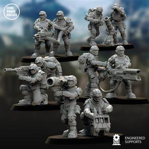 Weapon Teams - Human Defense Force