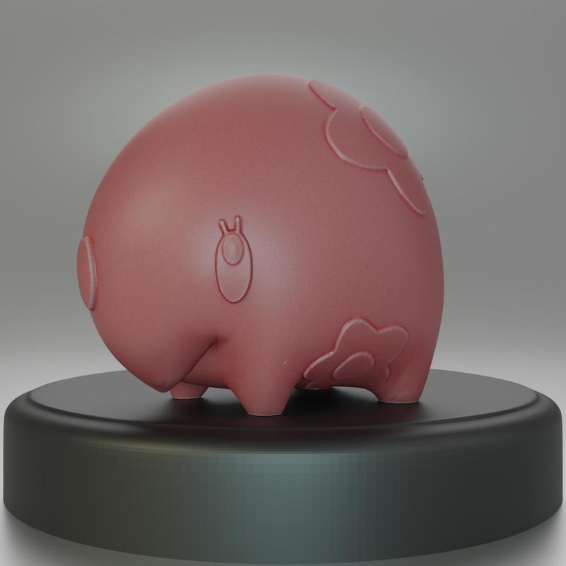 517- Munna Pokemon Figure