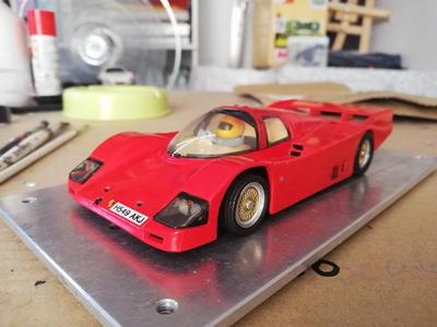 front and rear lights for Scalextric Porsche 962C