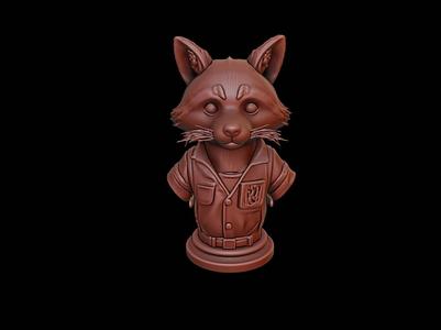 Rocket Raccoon Bust