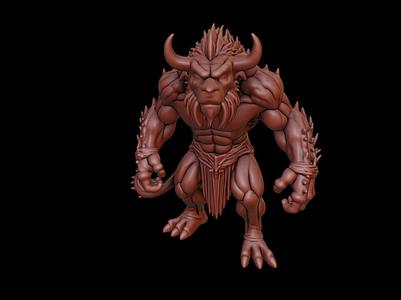 Beast figure Bust
