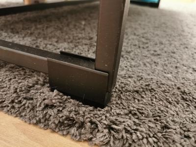 Legs (slides) for the table made of steel