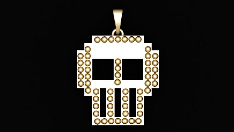 ROBOT FACES PENDANT   3d printable model