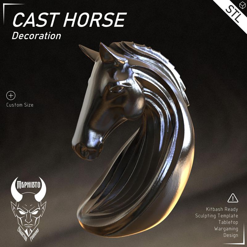 Cast Horse Decoration - MCF