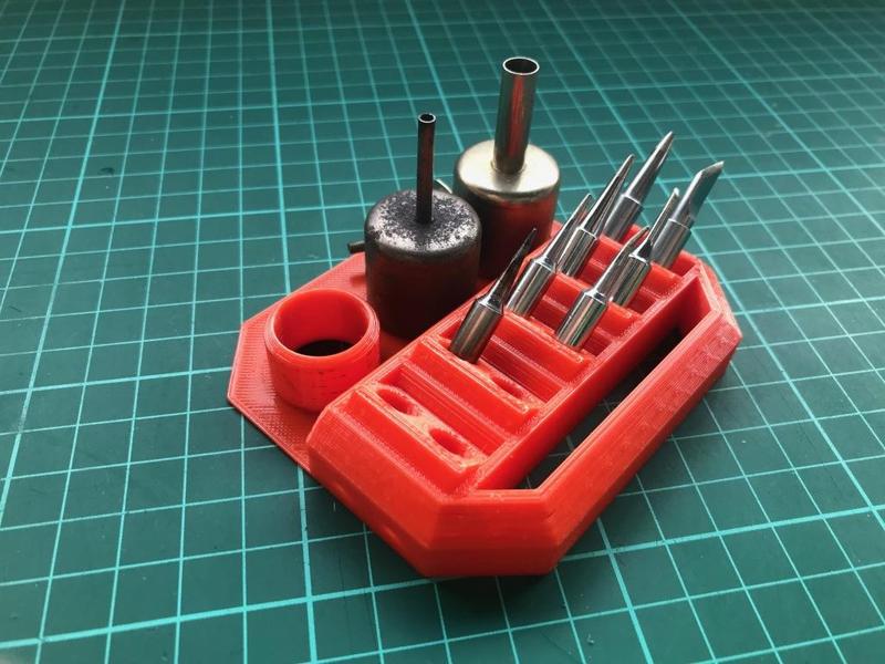 Soporte de Puntas para Soldador 