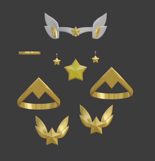 Lux Star Guardian Accesories - Wild Rift version