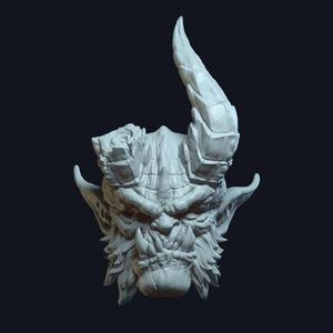 Demon v2 "action figure head" SET00