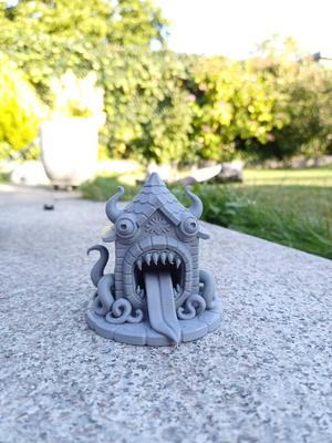 Monster Tongue Cottage – Tiny Tentacle House