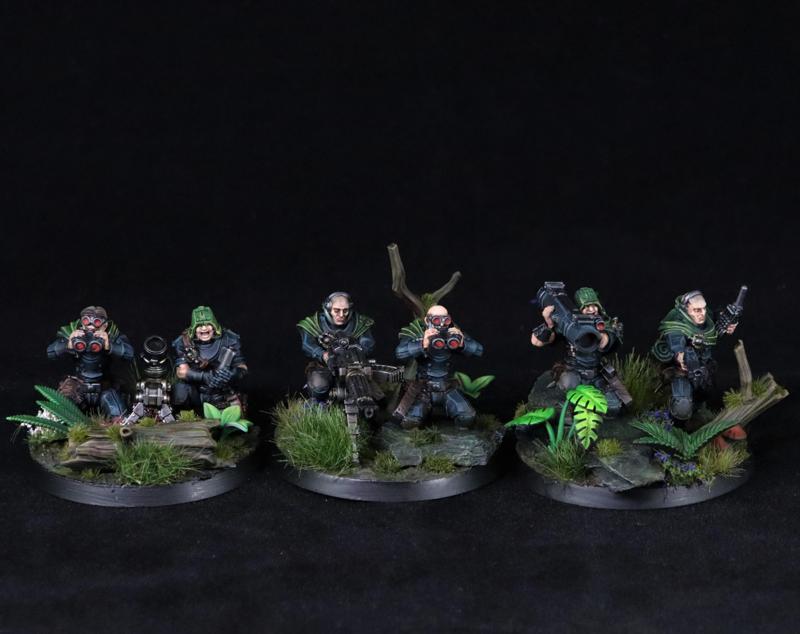 1st and unique heavy weapon squad