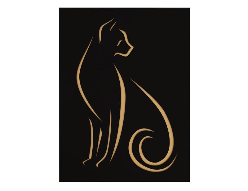 Cat Frame Decoration