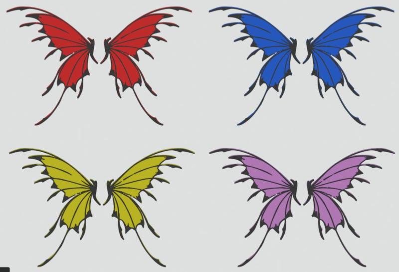 Fairy Wings #1 for remixes