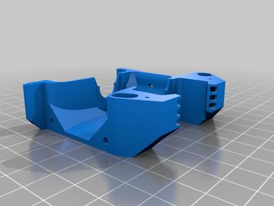 highly integrated BMG / E3D v6 extruder mount- BMG Clone, SecKit GO