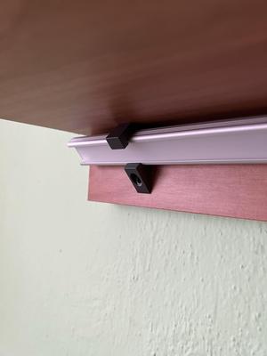 Aluminium profile 45°holder