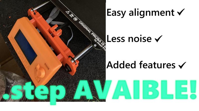 Prusa MK2/S/2.5 Y axis replacement with belt tenisoner