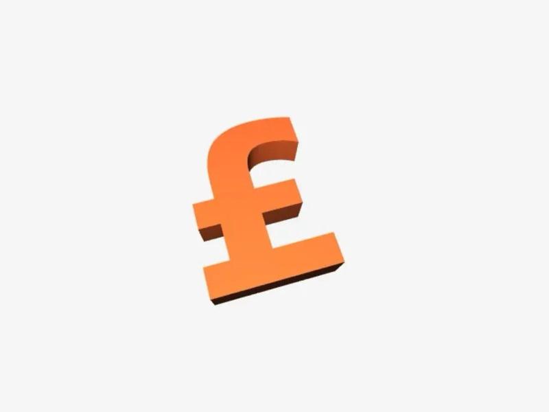 Alphabet Sign £