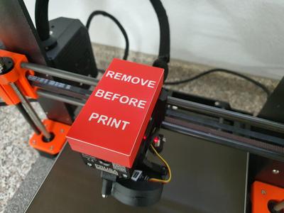 Prusa mk3s/mk3s+ dust cover for stock extruder
