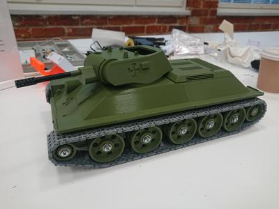 RC Tank T-34 PS. 231-1 Part 1 Tracks