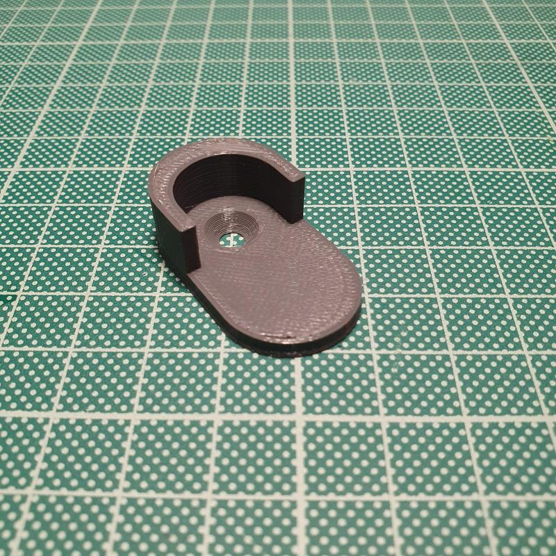 Bracket for 15x30mm Oval profile Clothes Hanging Rail