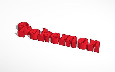 Pokemon keychain