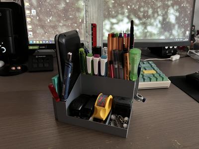 another (compact) desk organizer