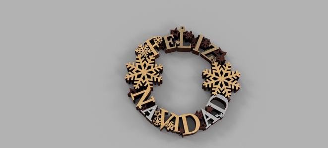 Adorno Navidad  para la puerta